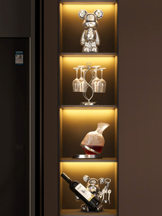 现代酒柜装饰品摆件轻奢高档客厅家居电视柜暴力熊红酒架2025新款