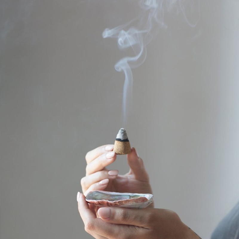 白鼠尾草塔香 秘鲁圣木塔香 雪松蓝鼠尾草手工制作塔香 空间清理