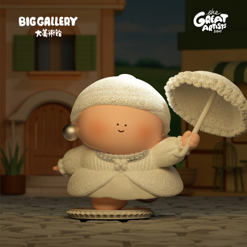 温柔时光戴珍珠耳环的少女盲盒