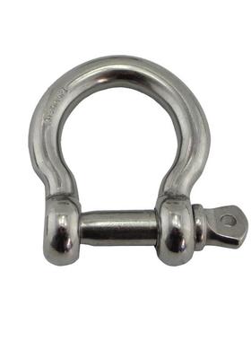 RICHWITS  不锈钢欧弓卸扣 马蹄形卸扣 D扣 承重连接环