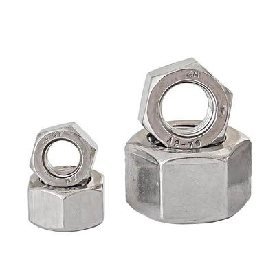 GB6175 304不锈钢加厚螺母 六角厚螺帽m5m6m8m10m12m14m16m18m20