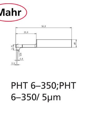 Mahr 德国马尔PS1 M300 M300C 粗糙度仪测头 PHT6-350 6111526