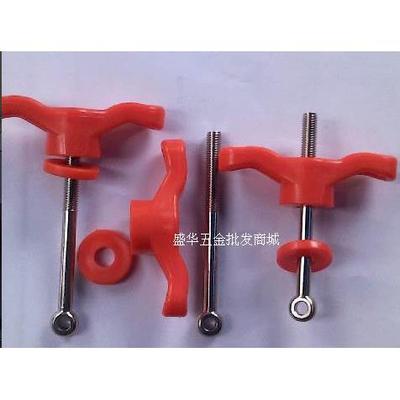 过滤机把手/过滤机拉环把手/红色把手/不锈钢罗杆/活节罗杆