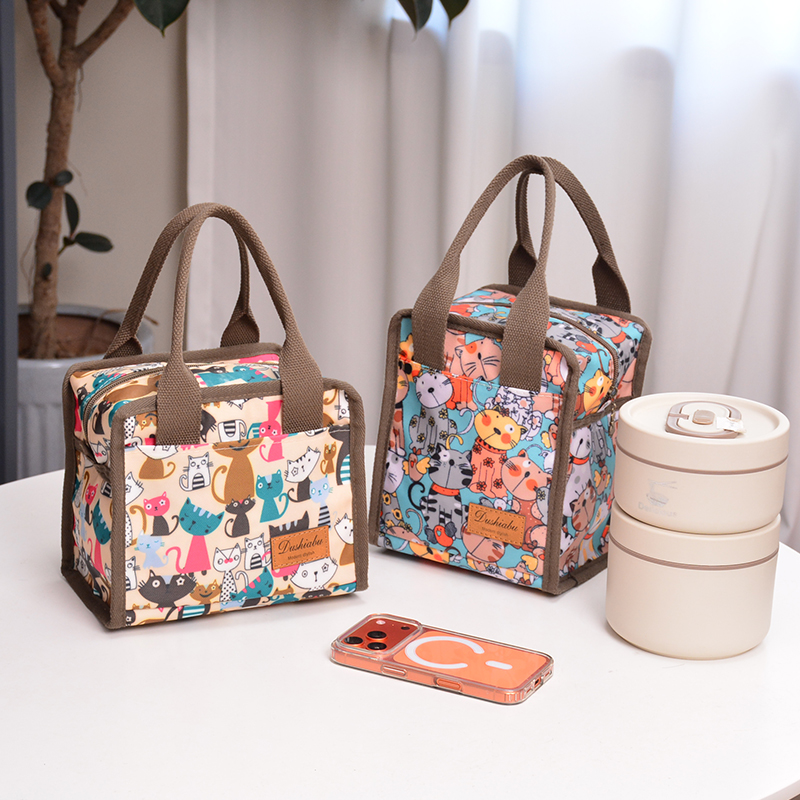 时尚新款迷你焖烧杯手提包保温杯袋水杯包小拎包外出手提袋小号包