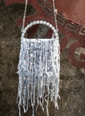 【正品】澳洲品牌EvanaCheung 【璀璨人生-闪闪】单肩手提包