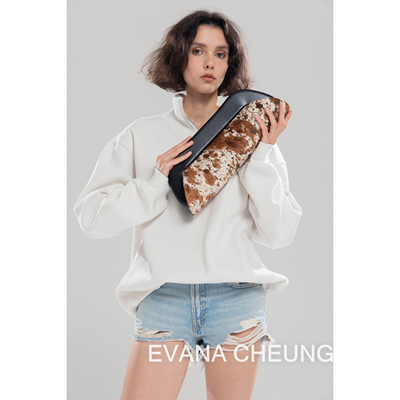 澳洲设计师Evanacheung 【罗马假日】马纹系列 手拎单肩包大小号