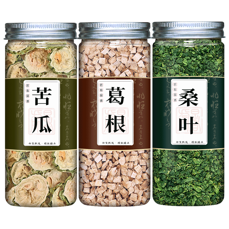 苦瓜葛根桑叶茶官方旗舰店正品
