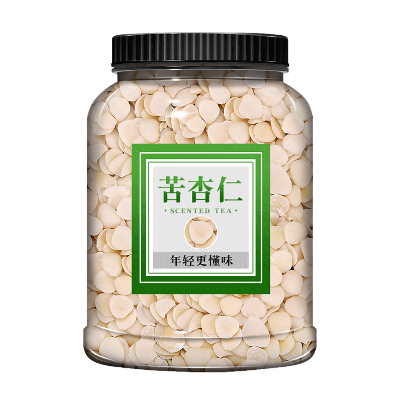 杏仁中药材500g正品去皮苦杏仁