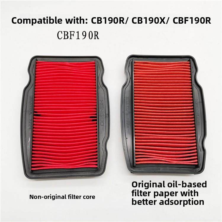 适用暴锋眼CB190R X SS猛鸷道空滤器CBF190R空气滤芯摩托车滤清器