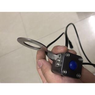 适用黄金争光飞锐前后双按键射灯改装电动摩托车踏板手把开关支架