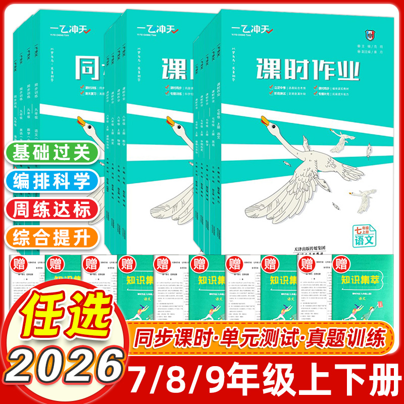 2026一飞冲天八年级课时作业上册