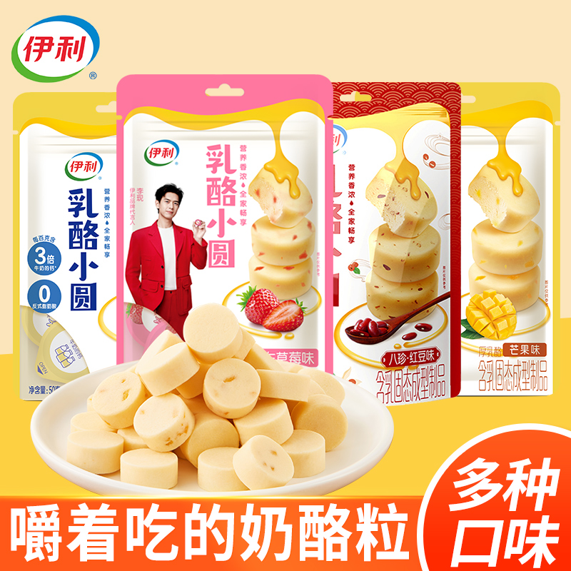 常温存储内蒙古特产伊利奶酪块