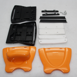 诚成擦玻璃器双层中空玻璃擦窗巨无霸外壳清洁布胶条配件替换卡扣