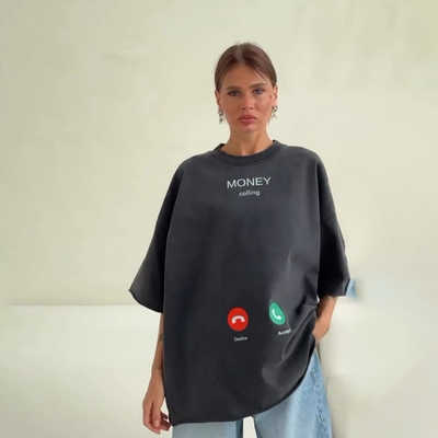 RoundneckaslT-shirt