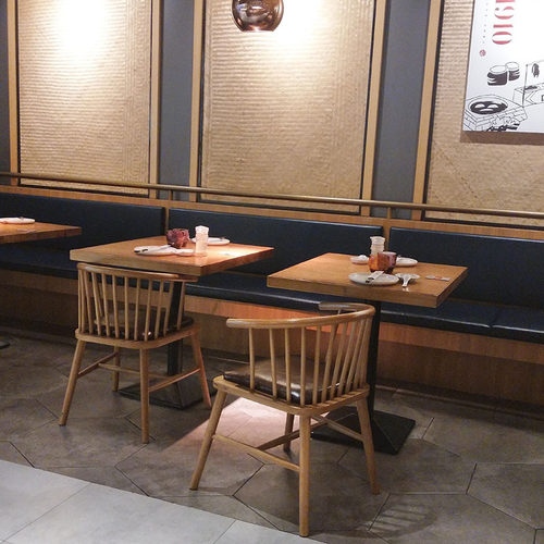 实木餐饮店餐馆j饭店川菜馆湘菜火锅店新中式餐厅餐桌椅组合餐椅