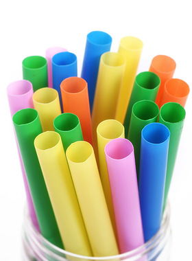 珍珠奶茶粗吸管加硬优质一次性单支独立包装彩色吸管彩色大号加粗吸管果汁饮料奶茶塑料吸管DIY手工创意制作