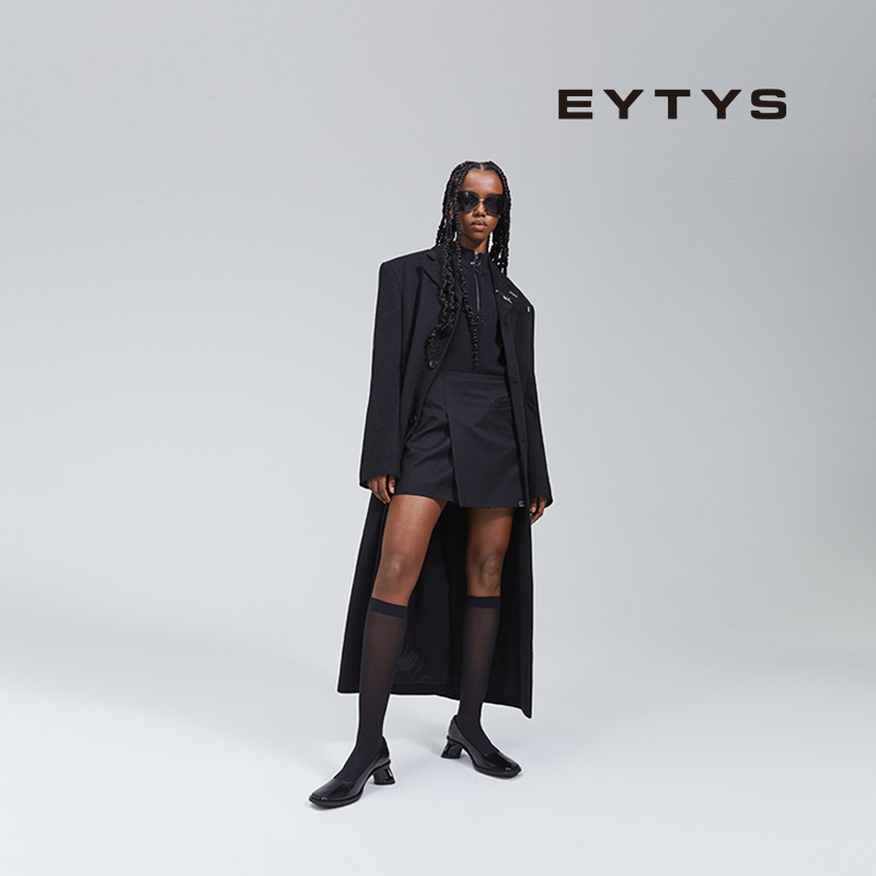 EYTYS半身裙Dakota经典简约交叠开叉西装半身裙 25夏女士