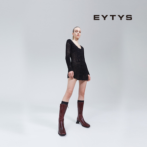 【特价5折】EYTYS连衣裙Faye雪尼尔纱线修身连衣裙 春季女士