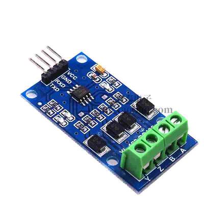 RS422互转TTL双向信号 全双工422转单片机MAX490转TTL模块