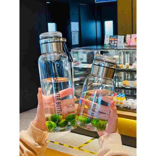 德国吨吨玻璃杯水杯2024新款男士泡茶茶水分离高颜值耐高温大容量