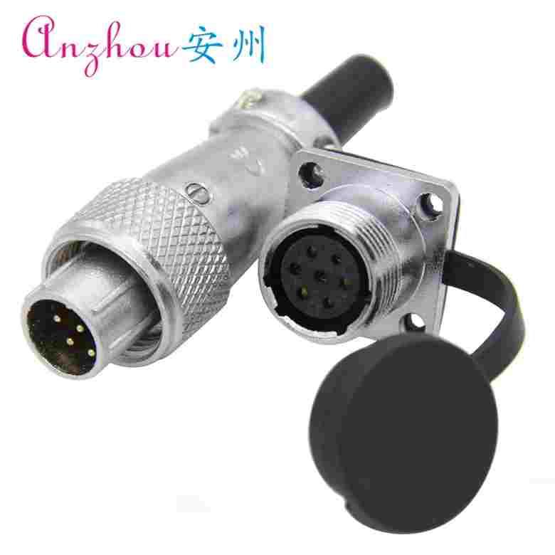 KC12J/K7SC 航空插头 连接器 KC12-7P KC12 7芯  KC12J/K7DC