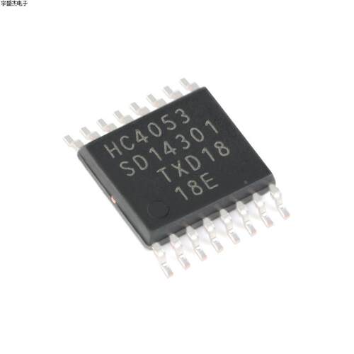 原装正品 74HC4053PW,118 TSSOP-16 三路2通道模拟多路复用器芯片