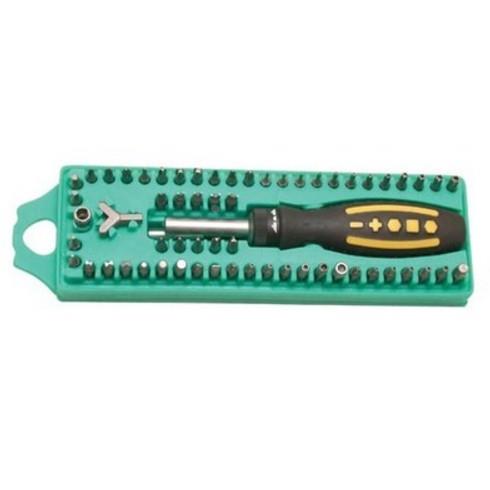 台湾宝工SD-205公制起子组合62合1磁性棘轮螺丝刀进口螺丝批组套