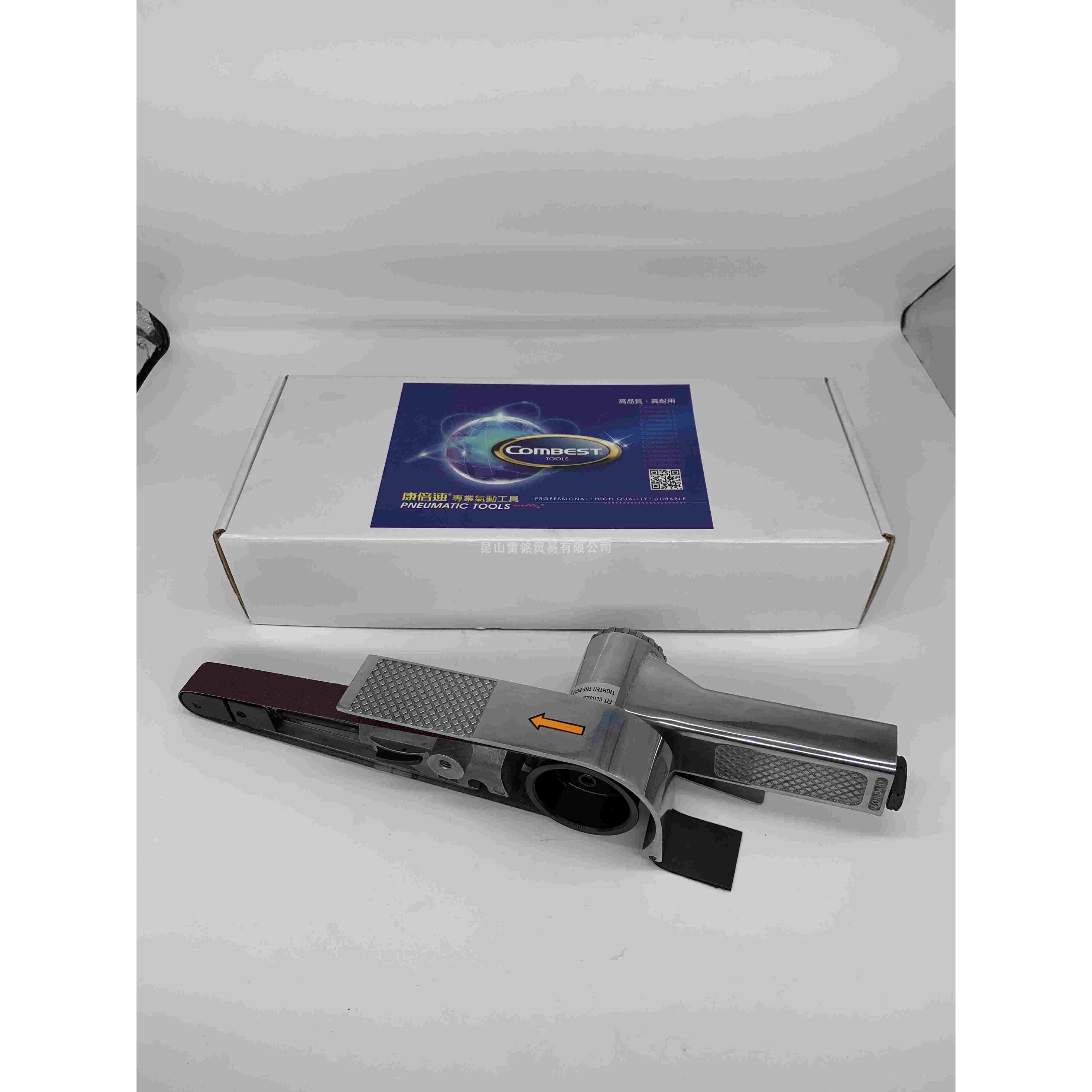 CY-3922A气动砂带机KYT台湾康倍速COMBEST 环带打磨机 拉丝机台湾