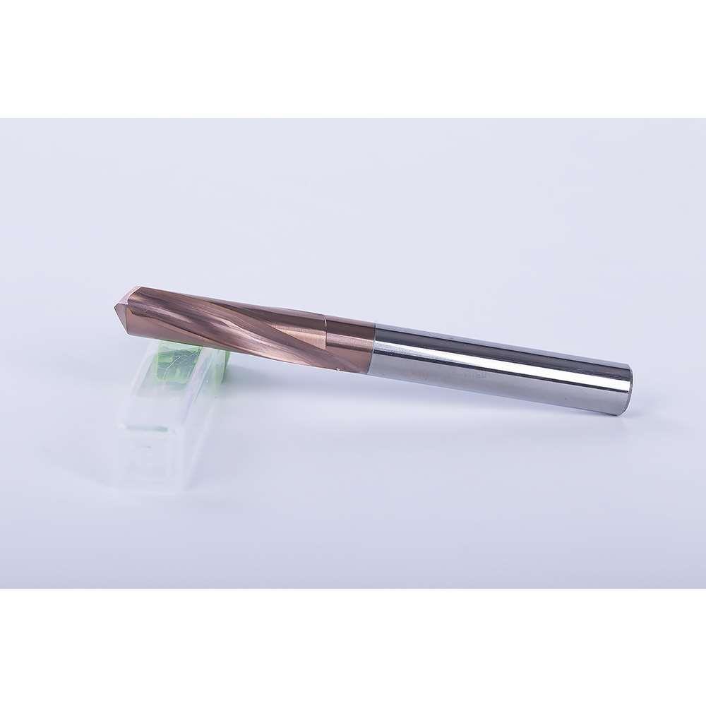 定制非标钨钢钻头无涂层直柄硬质合金双刃定心钻开孔器其他钻头