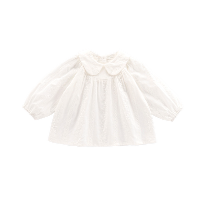 女童娃娃衫纯棉长袖夏季公主