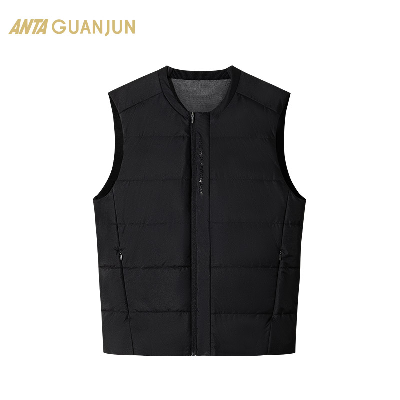 安踏冠军加厚马甲男士