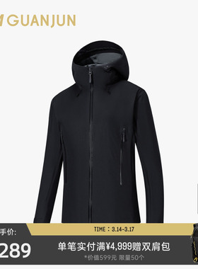 安踏冠军户外系列山锋LT 3L硬壳女防泼水透湿轻质冲锋衣162620628