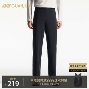 全天候系列加绒长裤 商务通勤休闲裤 男裤 新款 子 冬季 安踏冠军运动裤