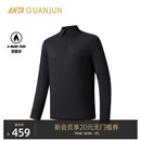 轻暖绒商务长袖 男士 T恤152540409 非凡POLO衫 安踏冠军全天候系列