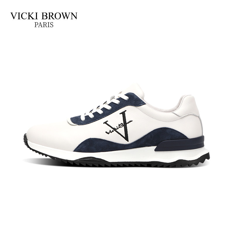法国VB未毕运动休闲鞋VICKI BROWN202复古男士百搭时尚高端男鞋