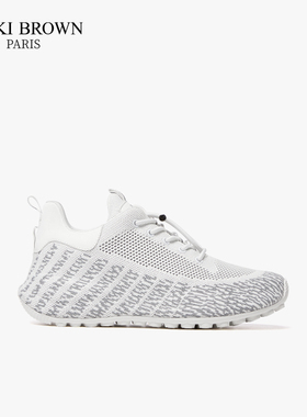 法国VB未毕男士休闲鞋VICKI BROWN夏季新款透气编织灰色网面男鞋