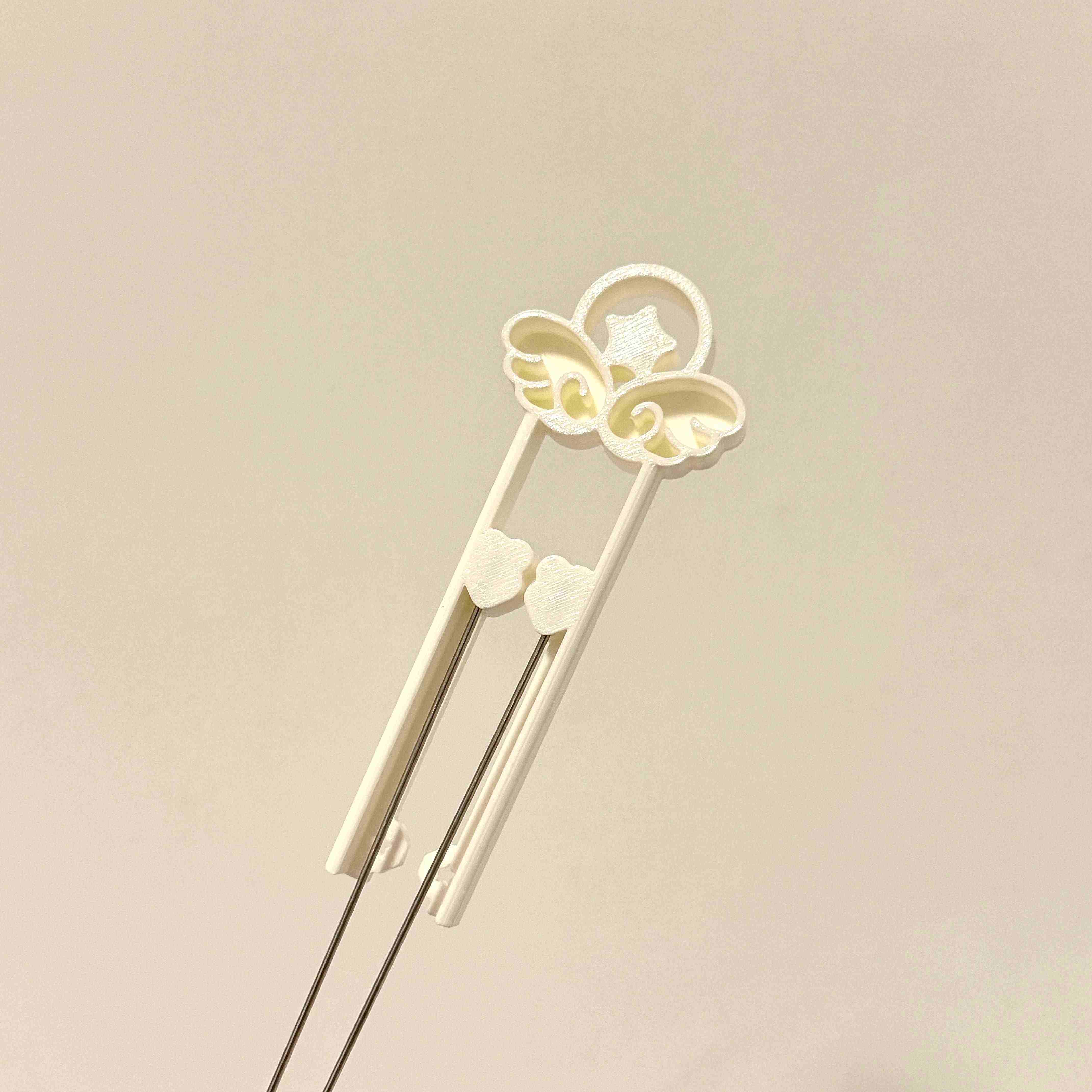 【双针豆笔】一条咸鱼省力拼豆2.6mm小豆双针星愿拼豆镊子拼豆铲图片