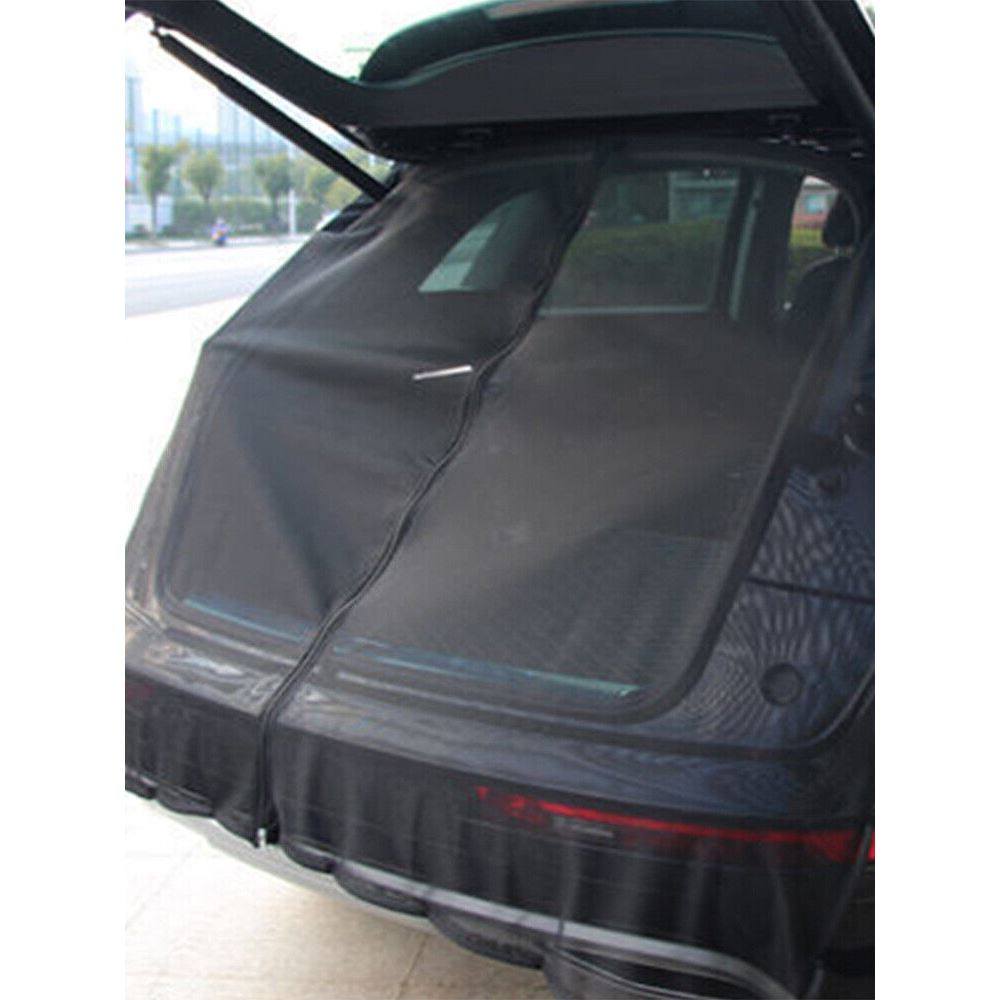 汽车防蚊虫窗帘遮阳帘纱窗磁性磁吸自驾游装备后备厢通风防虫网纱