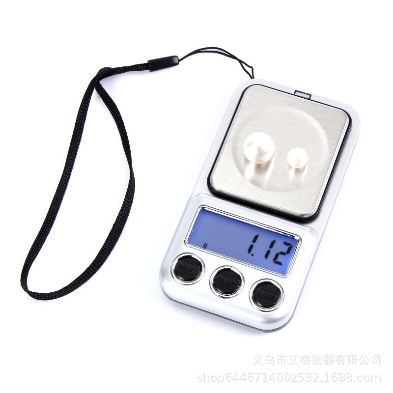 双量程口袋秤精准0.01g电子秤 DS100珠宝秤 称饰品色粉口红秤