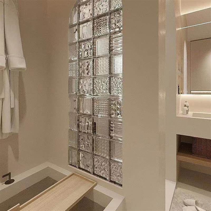 玻璃砖隔断新品上市意大利设计款纯净清晰透亮洁净营造意境感