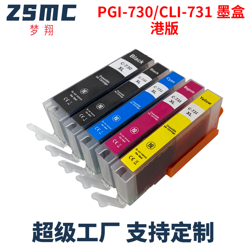 ZSMC佳能TS8870墨盒PGI-730731