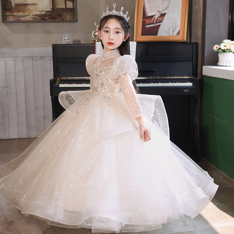 女童生日公主裙高端儿童