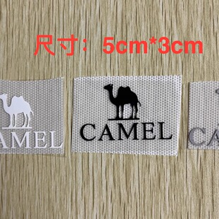 高品质服装帽烫画补丁水洗不掉色专柜在用胸标3D热转印camel logo