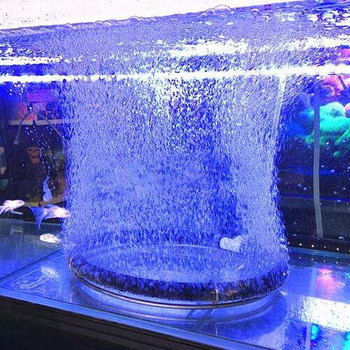 增氧机气盘锦鲤鱼池曝氧圈气泵氧气头自沉气泡盘鱼缸纳米气圈氧盘