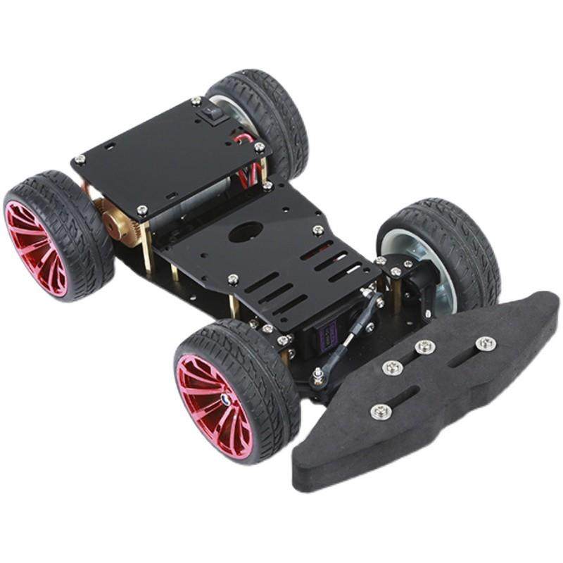 金属底盘智能车舵机转向2wd小车阿克曼转向PS2控制 兼容arduino,节庆用品/礼品,拉花,淘宝优惠券,粉丝福利购,淘宝优惠卷