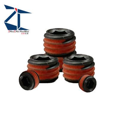 TAN01带密封涂层胶锥形沉头螺塞 MSWTK1/2/3/4/6/8 喉塞螺栓 堵头