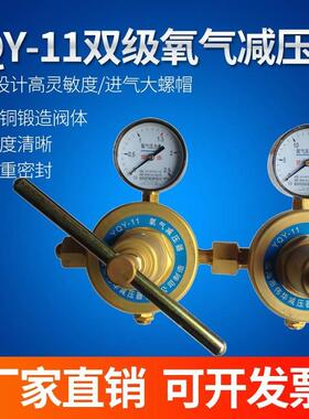 YQY-11双级氧气减压器氮气氢气YQC-11二氧化碳减压器YQJ-11管路