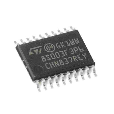 原装正品STM8S003F3P6TR TSSOP-20 16MHz/8KB闪存/8位微控制器MCU