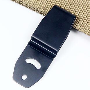 户外刀具手工刀鞘刀套背夹扣野营多用工具鞘套腰带钢夹挂扣