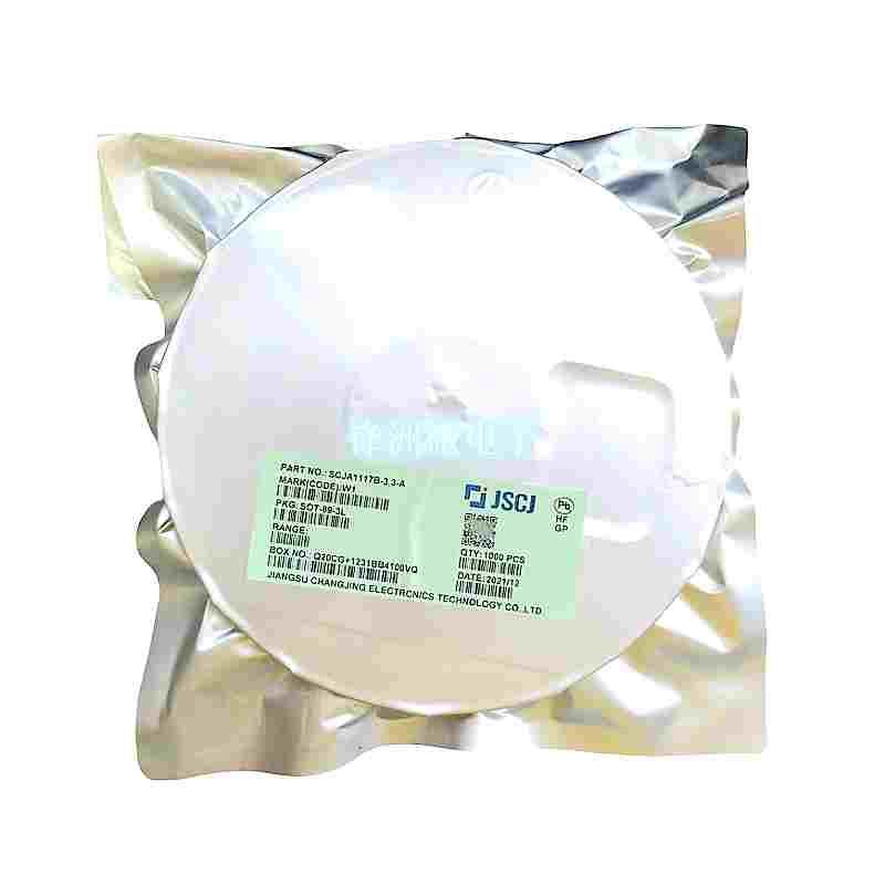 SCJA1117B-5.0-A 代替 AMS1117-5.0V SOT-89 稳压器芯片 原装长电